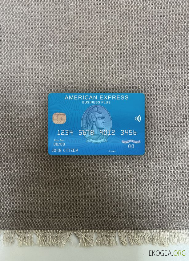 USA Citizens Bank Amex Blue Business Plus Photolook carte avant